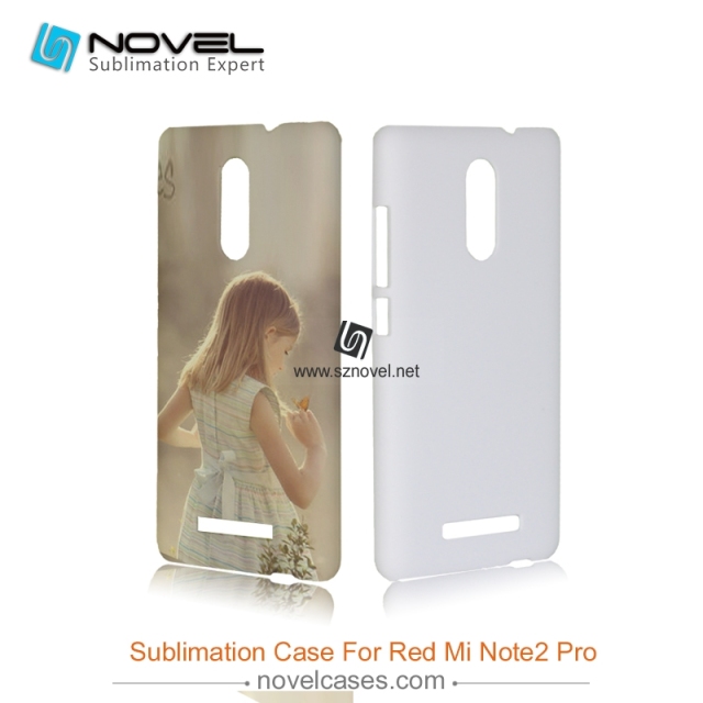 3D Sublimation custom design Phone Case for Redmi Note 2 pro