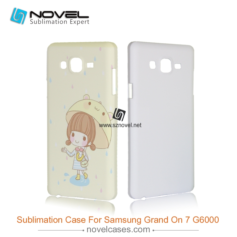 For SAM Galaxy On 7/ G6000 Sublimation Blank 3D Plastic Phone Case