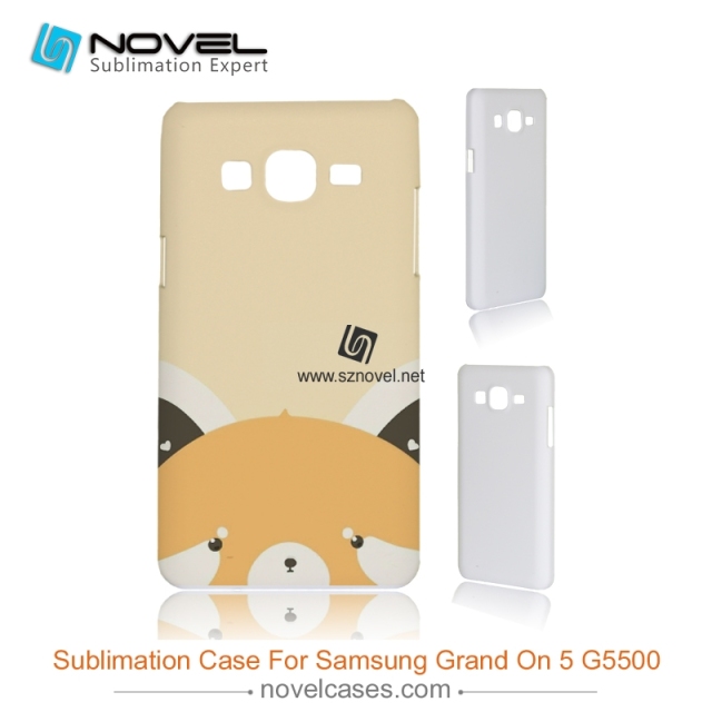 For Galaxy On 5 G5500/On 5 Pro Sublimation Blank 3D Plastic Phone Case