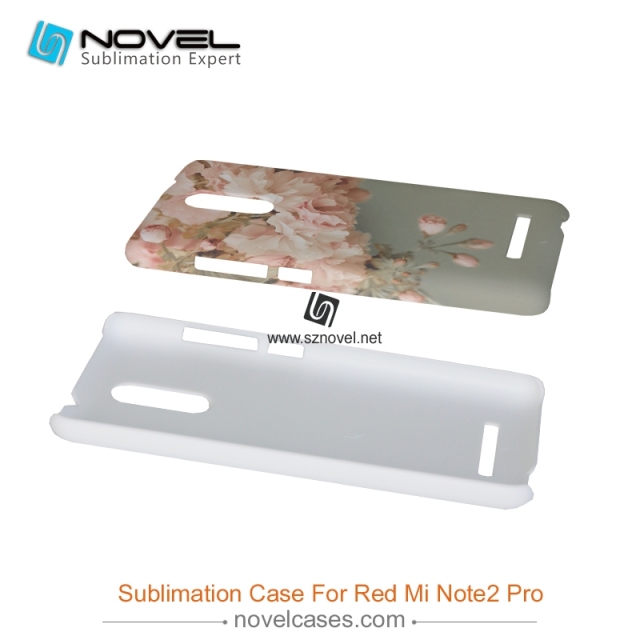 3D Sublimation custom design Phone Case for Redmi Note 2 pro