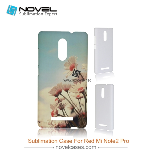 3D Sublimation custom design Phone Case for Redmi Note 2 pro