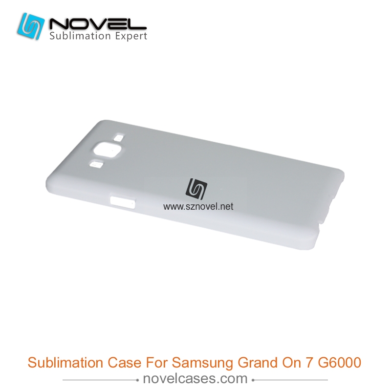 For SAM Galaxy On 7/ G6000 Sublimation Blank 3D Plastic Phone Case