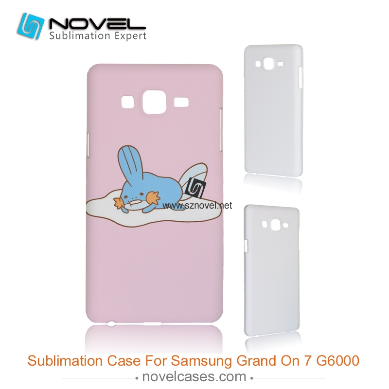 For SAM Galaxy On 7/ G6000 Sublimation Blank 3D Plastic Phone Case