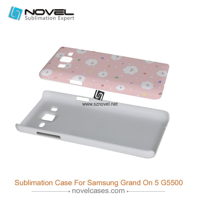 For Galaxy On 5 G5500/On 5 Pro Sublimation Blank 3D Plastic Phone Case