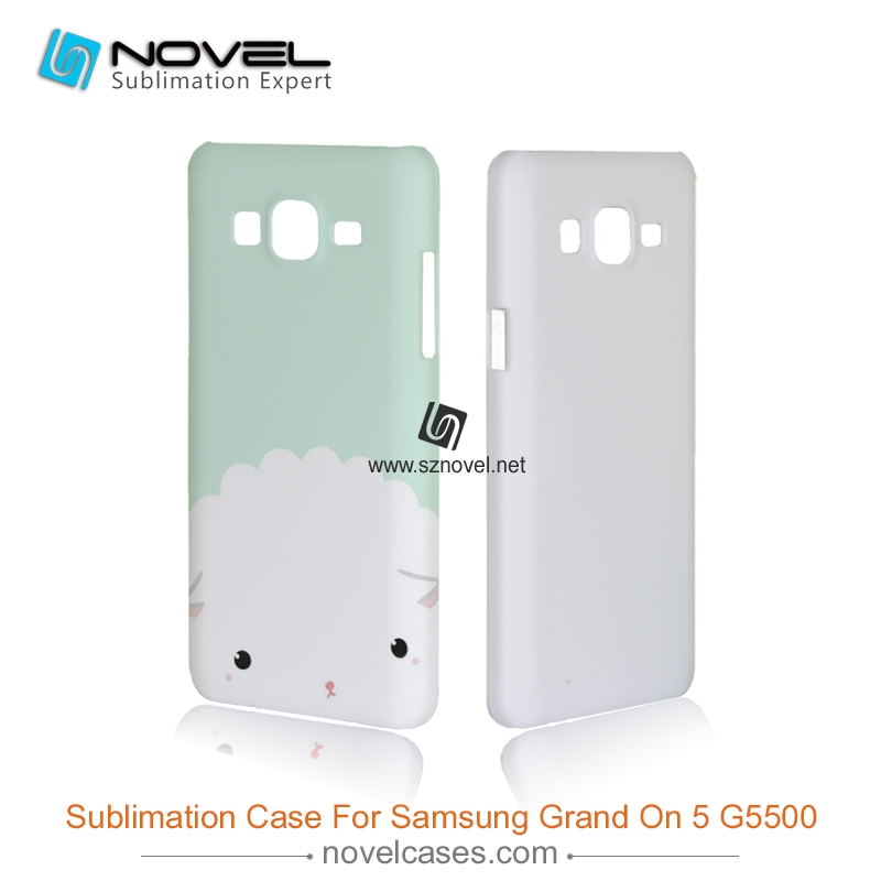 For Galaxy On 5 G5500/On 5 Pro Sublimation Blank 3D Plastic Phone Case