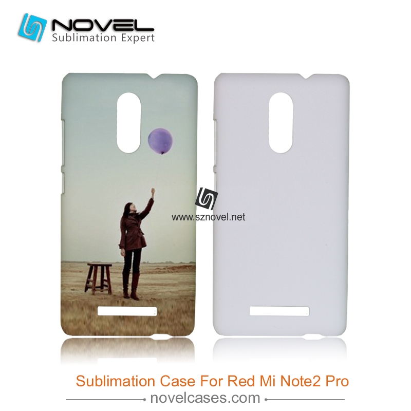 3D Sublimation custom design Phone Case for Redmi Note 2 pro