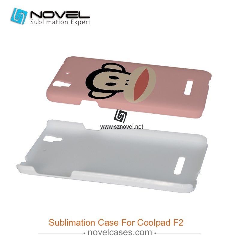 For Coolpad F2 Blank 3D Sublimation Plastic Phone Case