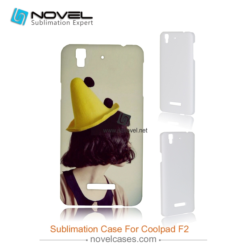 For Coolpad F2 Blank 3D Sublimation Plastic Phone Case