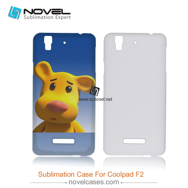 For Coolpad F2 Blank 3D Sublimation Plastic Phone Case