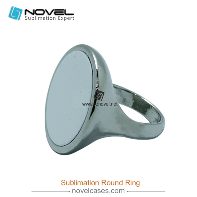 fashionable Sublimation oval keyring with high quality