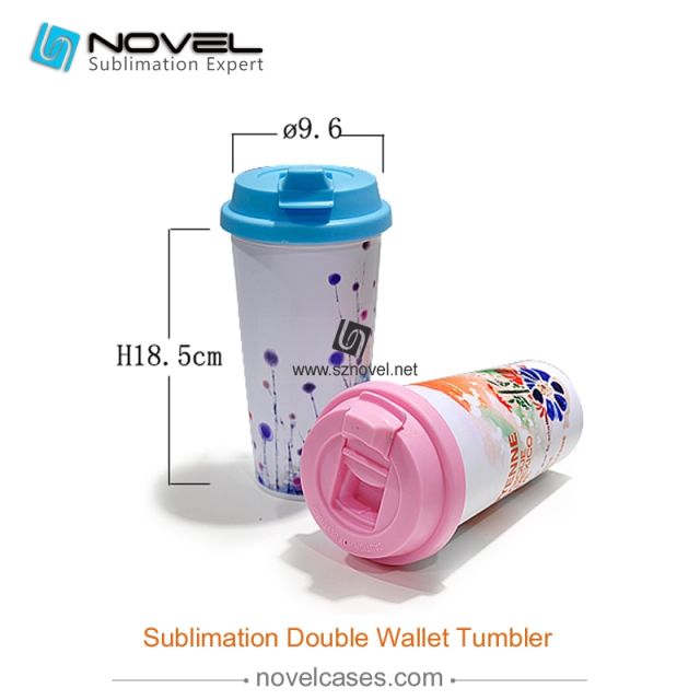 Hot sale!!!sublimation custom design Double Wall Tumbler