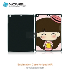 For iPad Air/iPad 5 Subliamtion 2D Plastic Hard Back Shell Cover