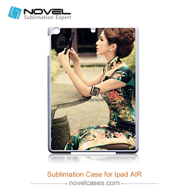 For iPad Air/iPad 5 Subliamtion 2D Plastic Hard Back Shell Cover