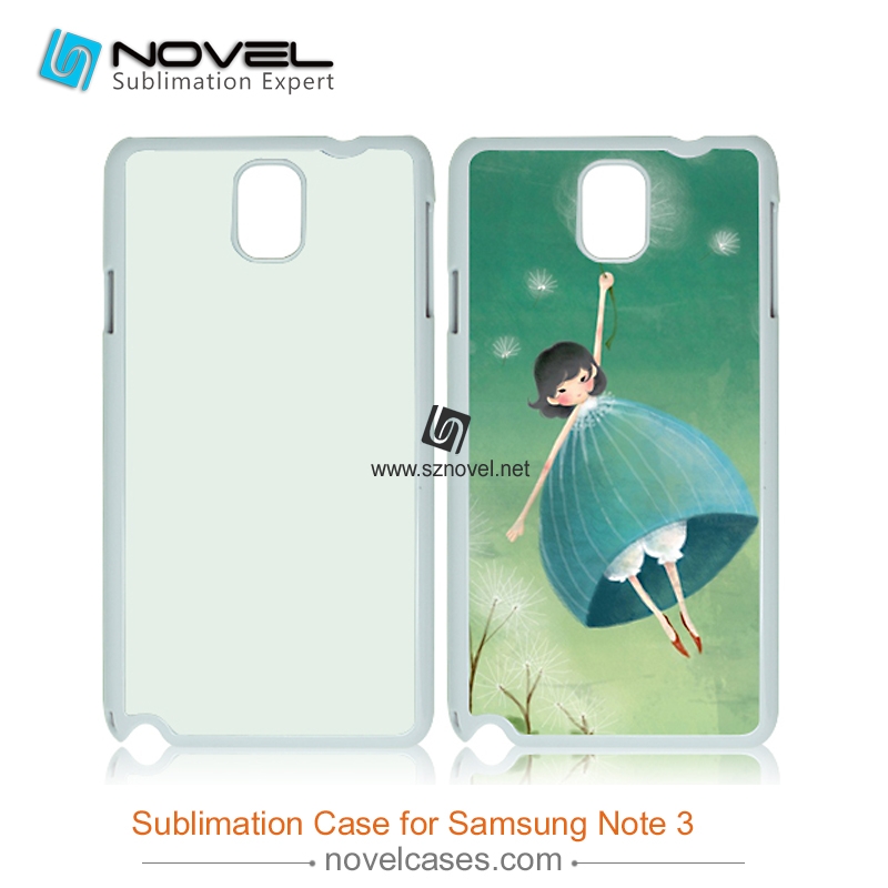 Sublimation Plastic Phone Case For Sam Galaxy Note 2 N7100
