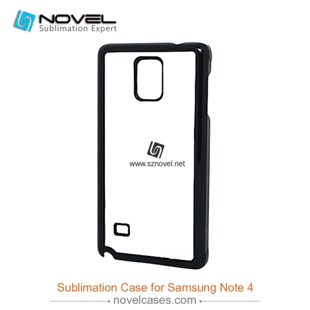 Sublimation Plastic Phone Case For Sam Galaxy Note 4