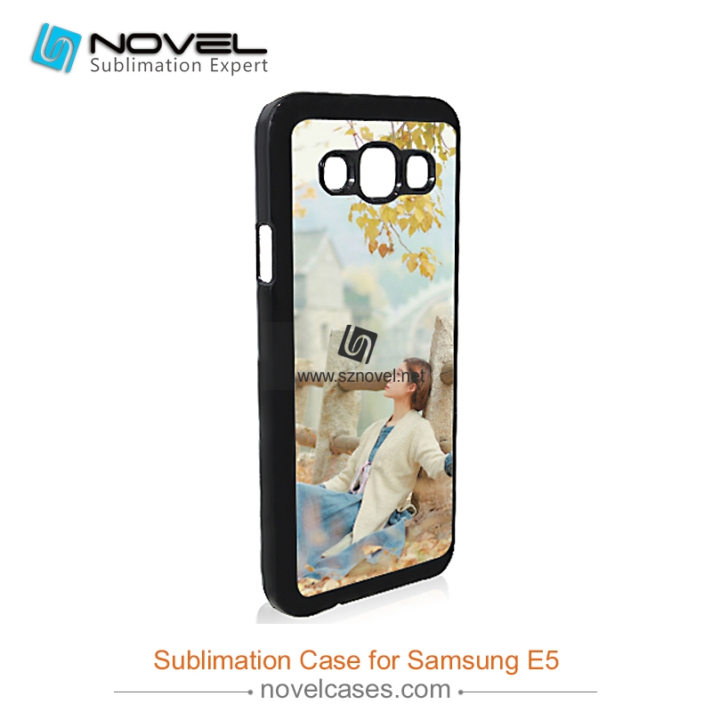 Sublimation Plastic Phone Case For Sam Galaxy E5
