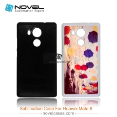 2D Subliamtion plastic Phone Case For huawei mate 8