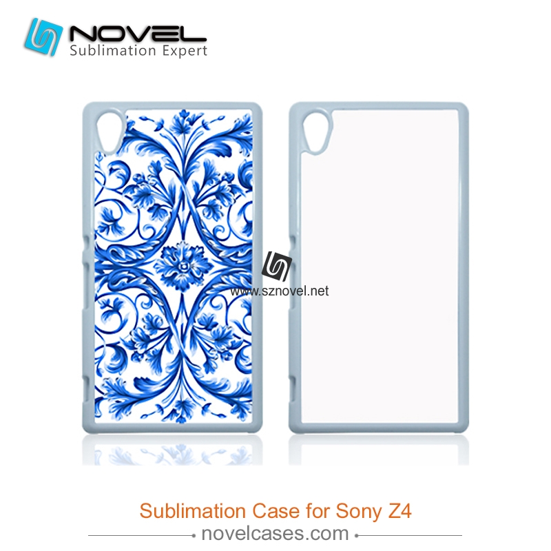2D Sublimation Plastic Phone Case for Sony Xperia Z4