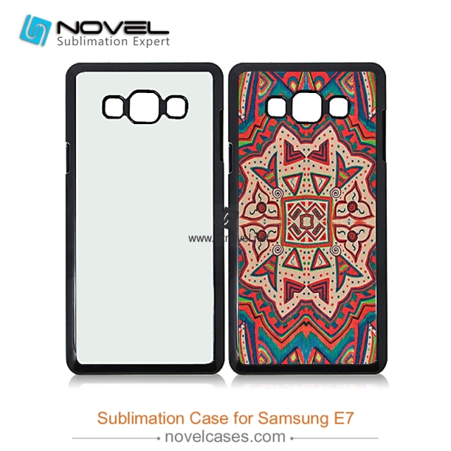 Sublimation Plastic Phone Case For Sam Galaxy E7