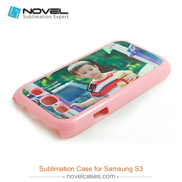 2D Sublimation Hard Plastic Phone Case for SAM Galaxy S3