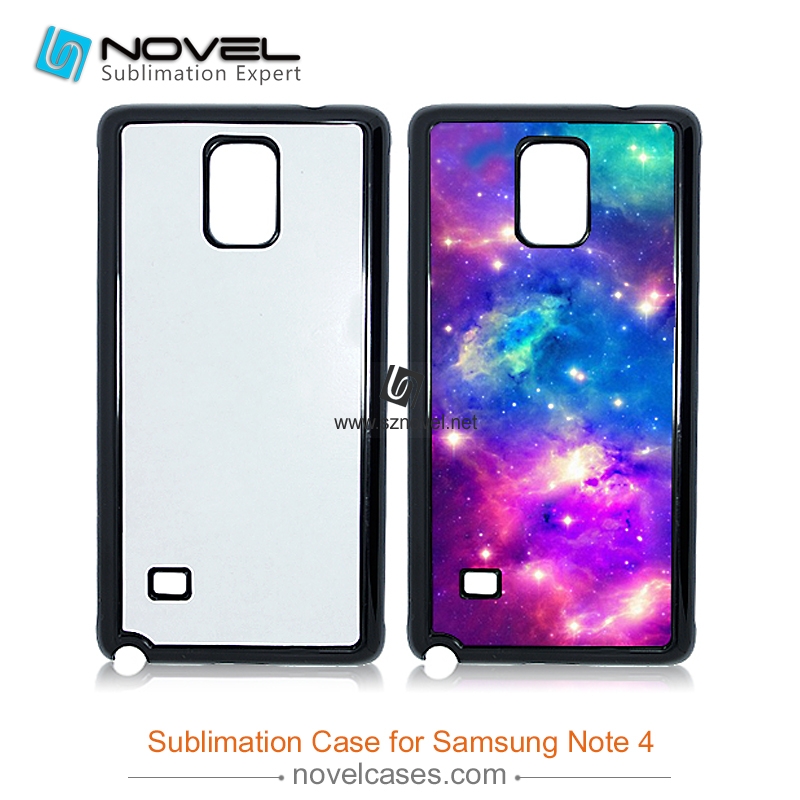 Sublimation Plastic Phone Case For Sam Galaxy Note 4