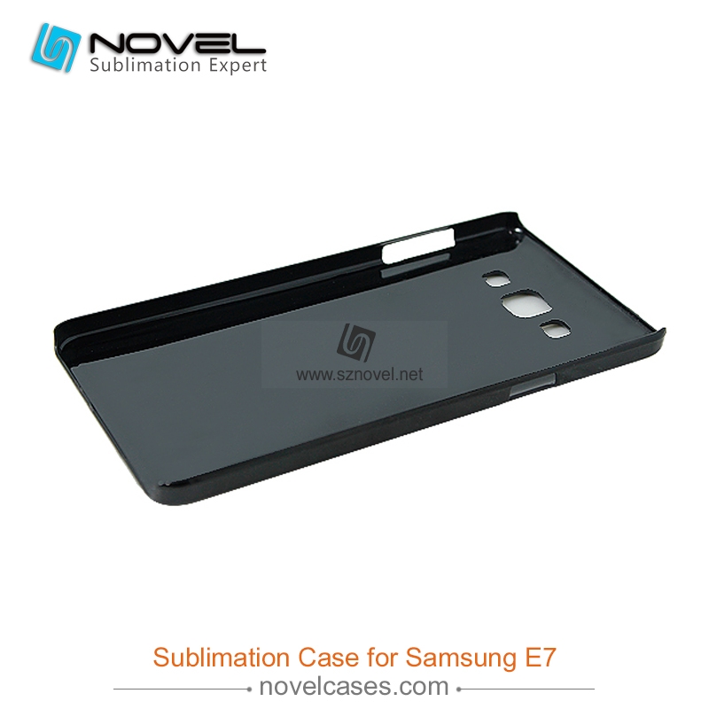 Sublimation Plastic Phone Case For Sam Galaxy E7