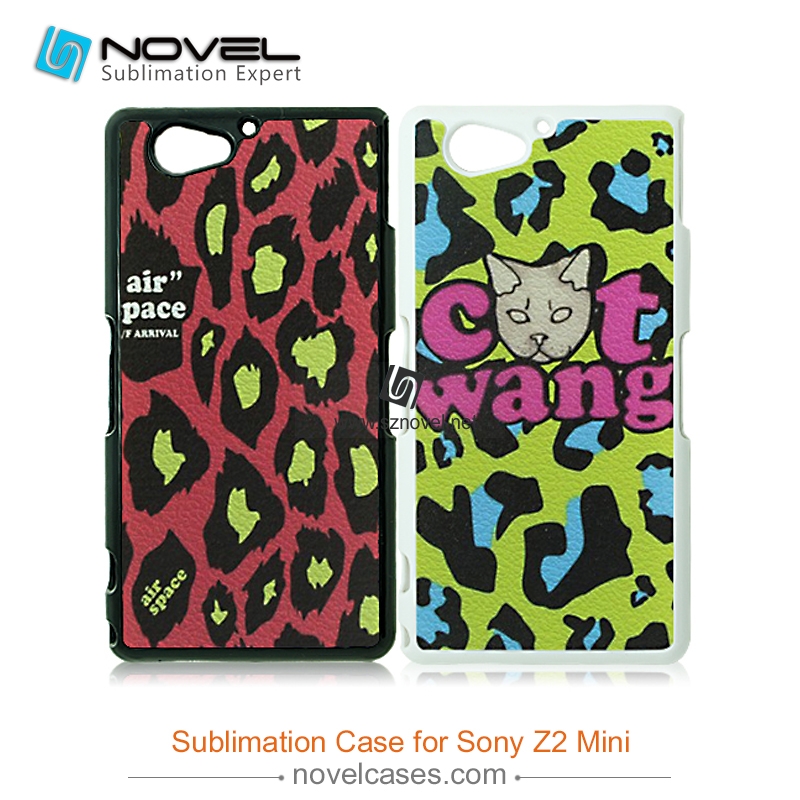 2D Sublimation Plastic Phone Case for Sony Xperia Z2 Mini