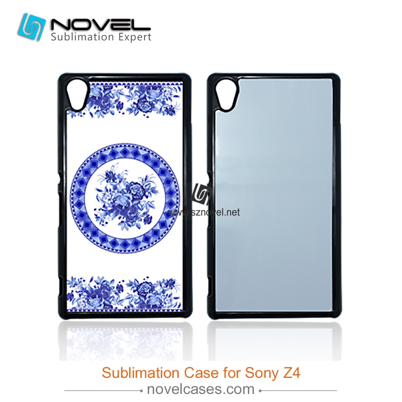 2D Sublimation Plastic Phone Case for Sony Xperia Z4