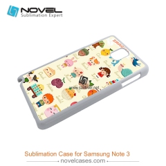 Sublimation Plastic Phone Case For Sam Galaxy Note 3