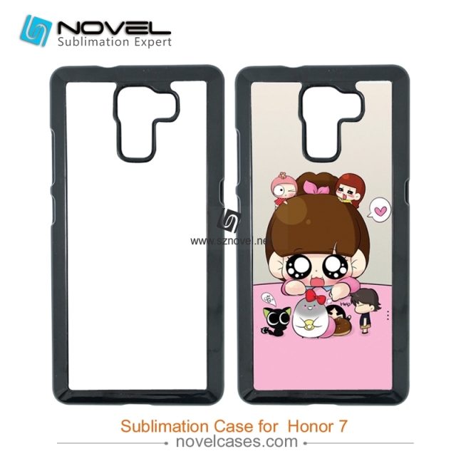 2D Sublimation Plastic Phone Case For Huawei honor 7