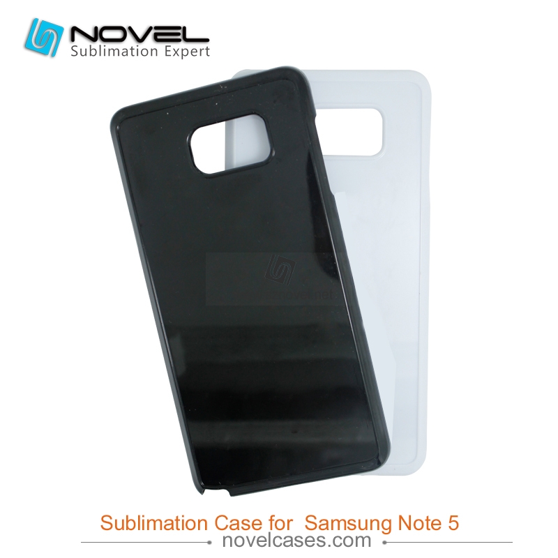 2D Sublimation Plastic Phone Case for SAM Galaxy Note 5