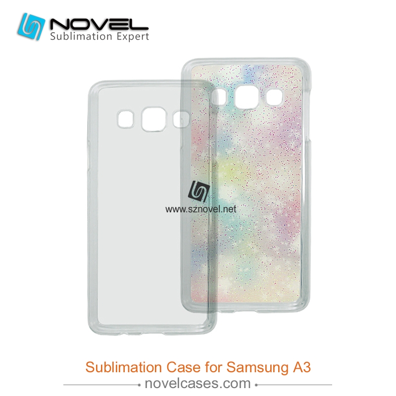 Sublimation Plastic Phone Case For Sam Galaxy A3