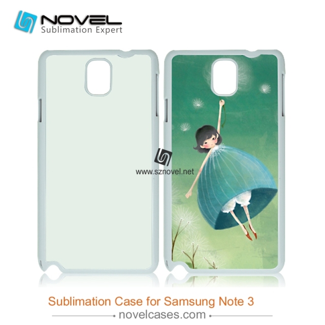 Sublimation Plastic Phone Case For Sam Galaxy Note 3