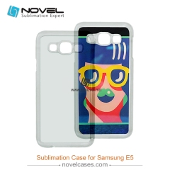 Sublimation Plastic Phone Case For Sam Galaxy E5