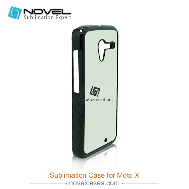 sublimation plastic custom design cell phone cases for moto X