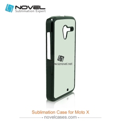 sublimation plastic custom design cell phone cases for moto X