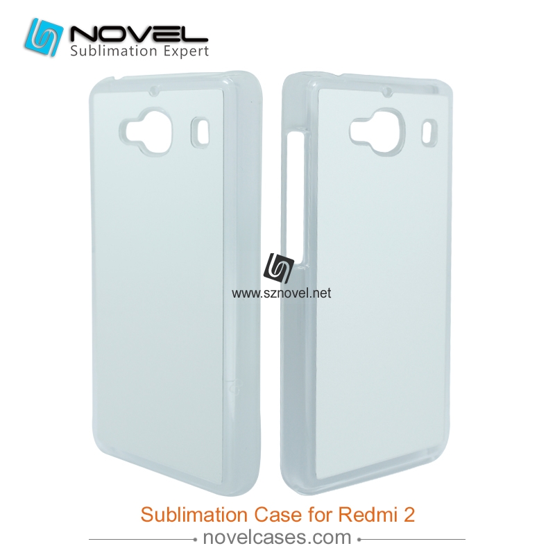 2D Sublimation Plastic Phone Case for Redmi 2