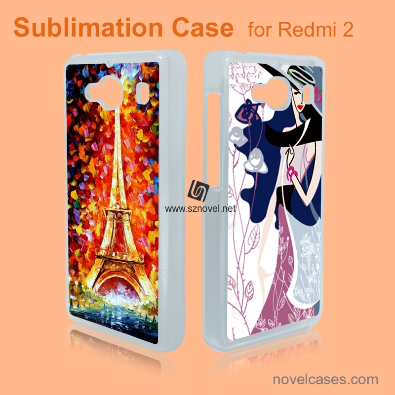 2D Sublimation Plastic Phone Case for Redmi 2