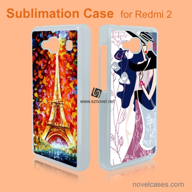 2D Sublimation Plastic Phone Case for Redmi 2
