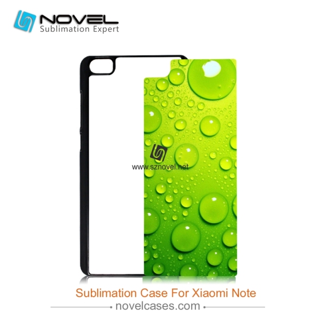 2D Sublimation Plastic Phone Case for xiaomi note