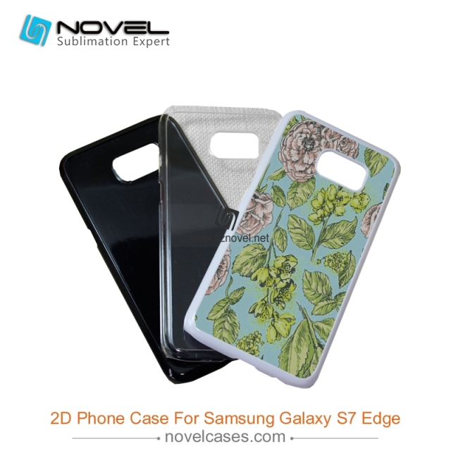 Sublimation plastic  Phone Case for SAM S7 edge