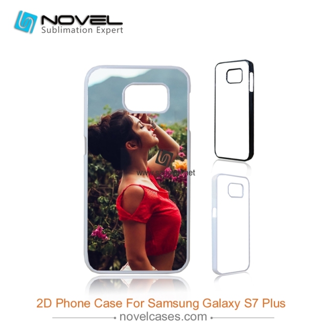 Sublimation custom design plastic Phone Case for SAM S7 plus