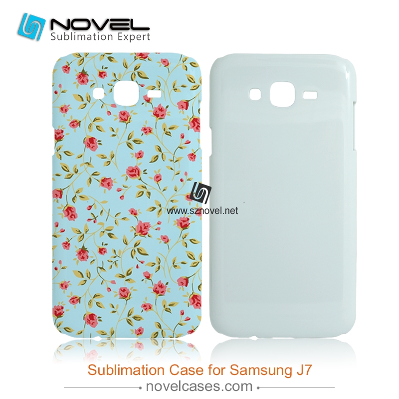 For SAM Galaxy J7 2015/J7 Nxt Sublimation 3D Blank Plastic Phone Case