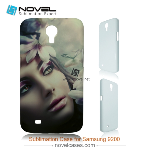 For Galaxy Mega 6.3 9200 Sublimation 3D Blank Plastic Phone Case