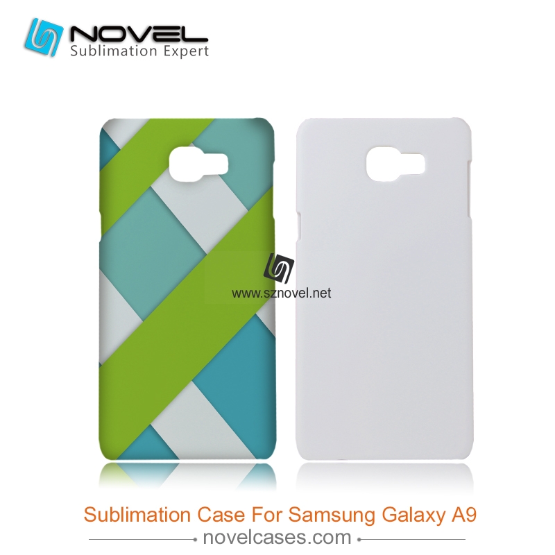 For Galaxy A9/A9 Pro Sublimation 3D Blank Plastic Phone Case