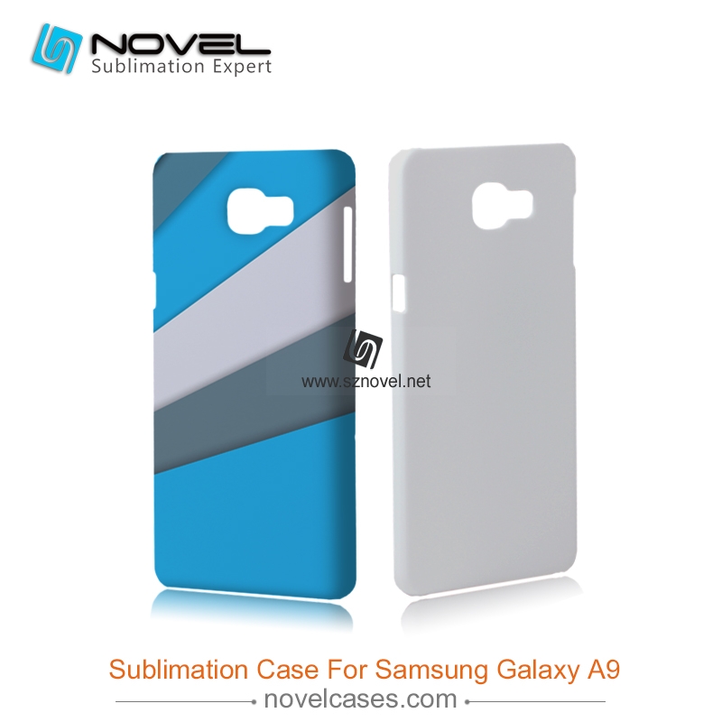 For Galaxy A9/A9 Pro Sublimation 3D Blank Plastic Phone Case