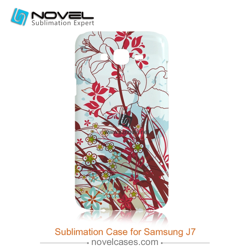 For SAM Galaxy J7 2015/J7 Nxt Sublimation 3D Blank Plastic Phone Case