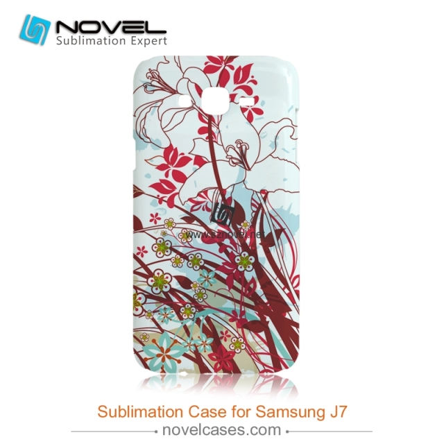 For SAM Galaxy J7 2015/J7 Nxt Sublimation 3D Blank Plastic Phone Case