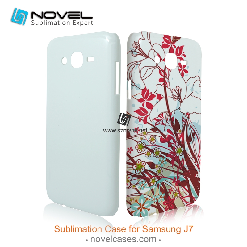 For SAM Galaxy J7 2015/J7 Nxt Sublimation 3D Blank Plastic Phone Case