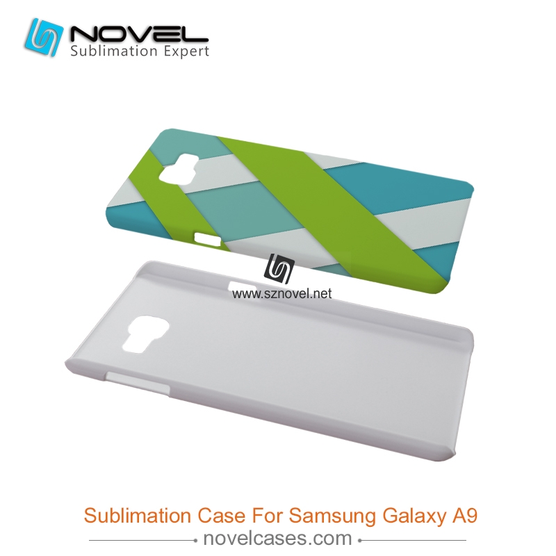 For Galaxy A9/A9 Pro Sublimation 3D Blank Plastic Phone Case